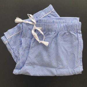 Classic Blue & White Stripe Pajama Bottom